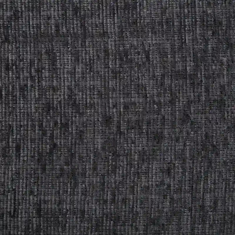 Fauteuil pivotant rond en chenille beige / marron / noir carbone / gris foncé, une place