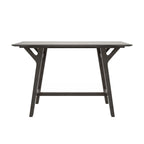Console en noyer gris de style Mid-Century, 1 pièce