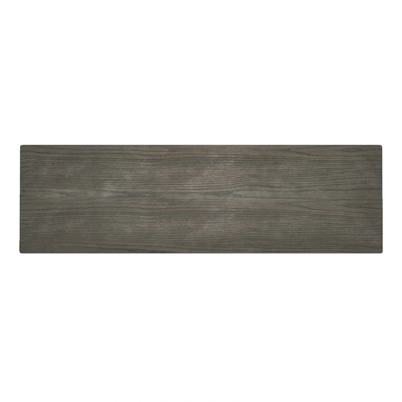 Console en noyer gris de style Mid-Century, 1 pièce