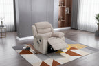 Fauteuil inclinable individuel avec massage et chaleur – Chenille/Velours, plusieurs coloris