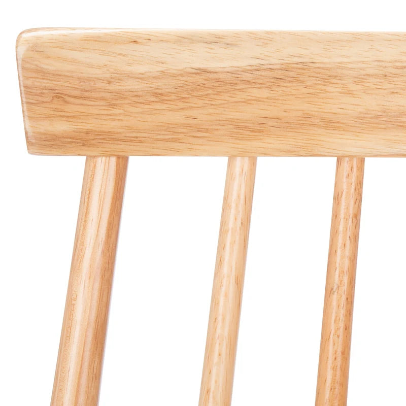 Tabouret de comptoir de ferme à dossier fuseau, noir/blanc/gris/naturel, lot de 2