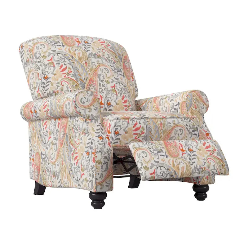 Fauteuil inclinable à pousser – Multicolore, une place