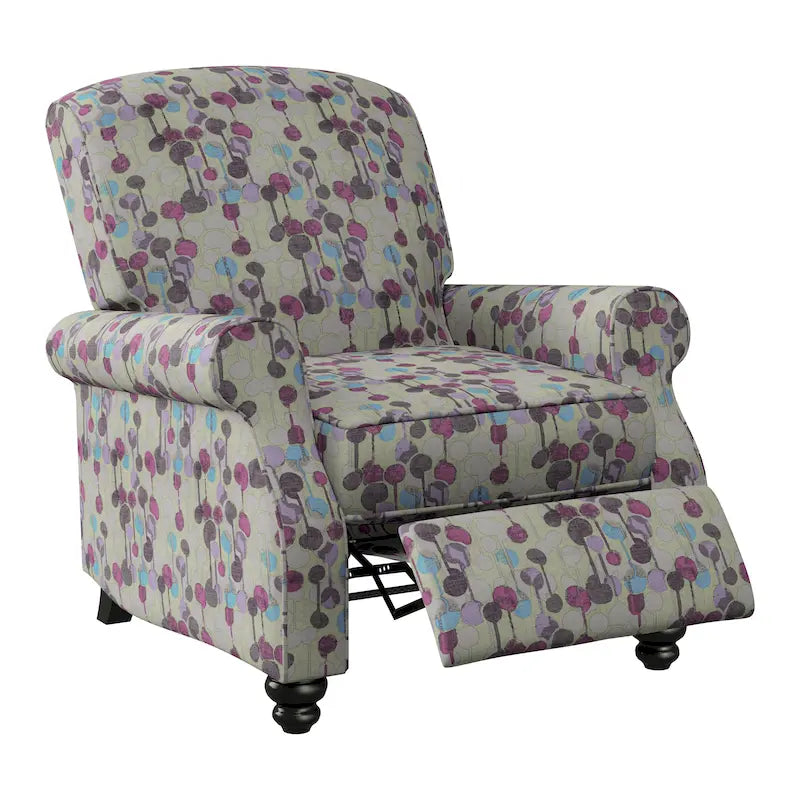Fauteuil inclinable à pousser – Multicolore, une place