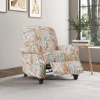 Fauteuil inclinable à pousser – Multicolore, une place
