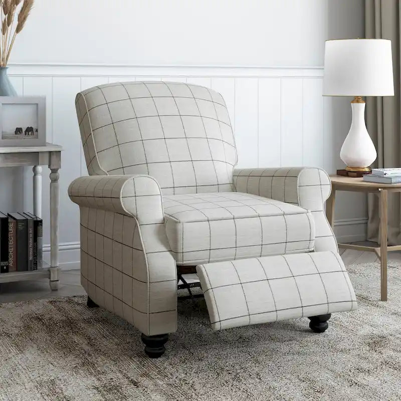 Fauteuil inclinable à pousser – Multicolore, une place