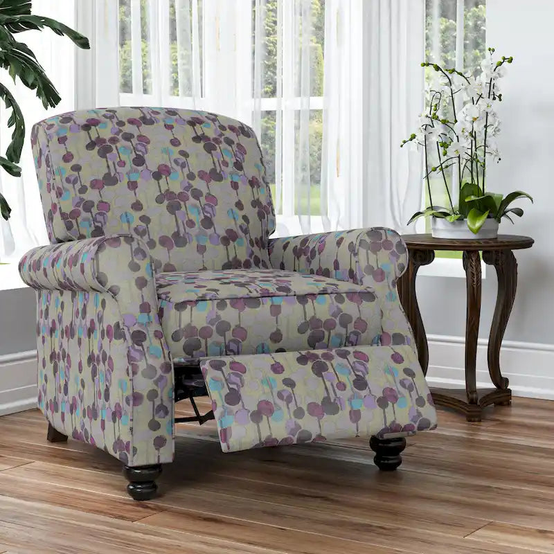 Fauteuil inclinable à pousser – Multicolore, une place