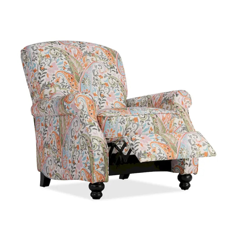 Fauteuil inclinable à pousser – Multicolore, une place