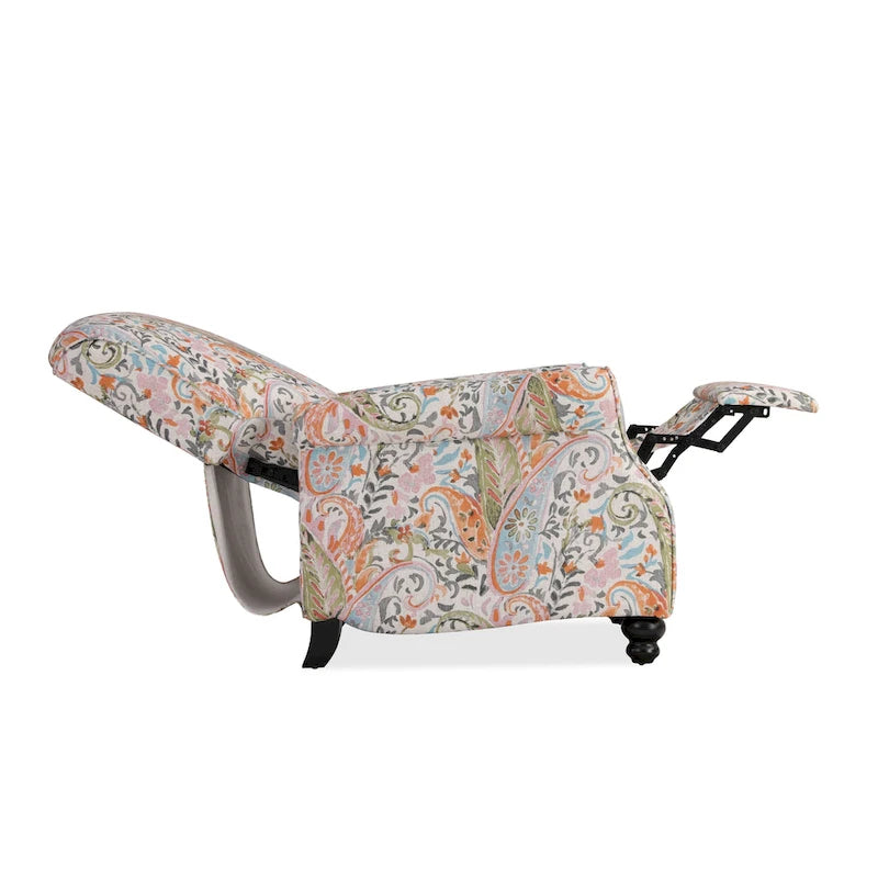 Fauteuil inclinable à pousser – Multicolore, une place