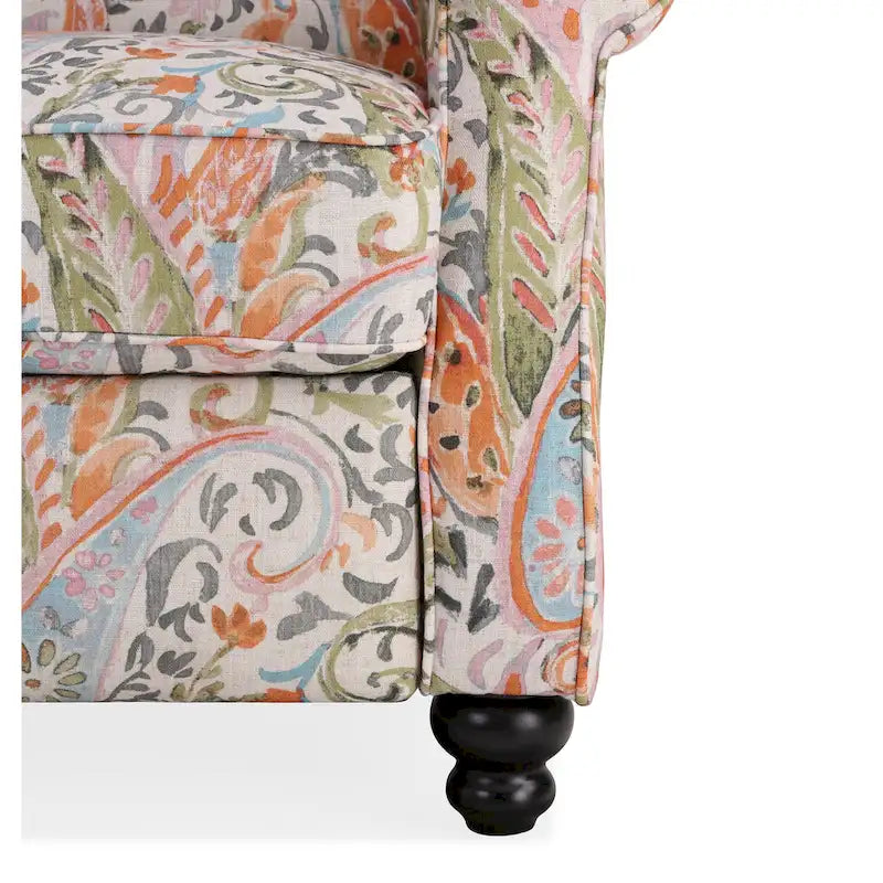 Fauteuil inclinable à pousser – Multicolore, une place