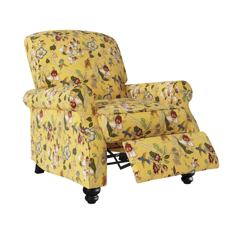 Fauteuil inclinable à pousser – Multicolore, une place