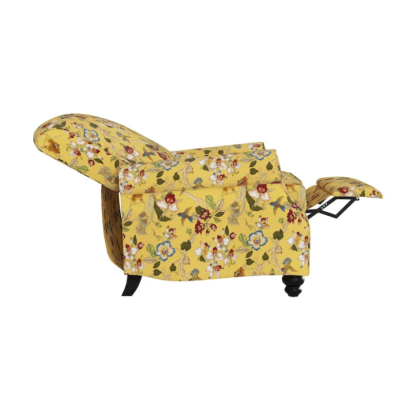 Fauteuil inclinable à pousser – Multicolore, une place