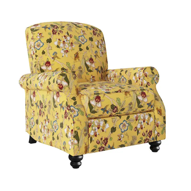 Fauteuil inclinable à pousser – Multicolore, une place