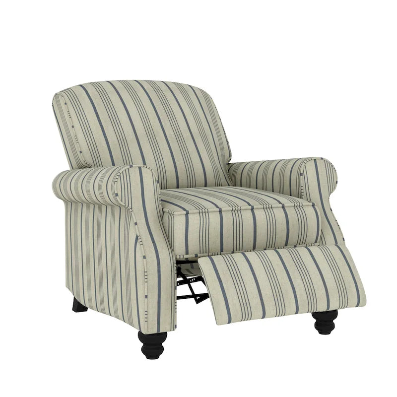 Fauteuil inclinable à pousser – Multicolore, une place