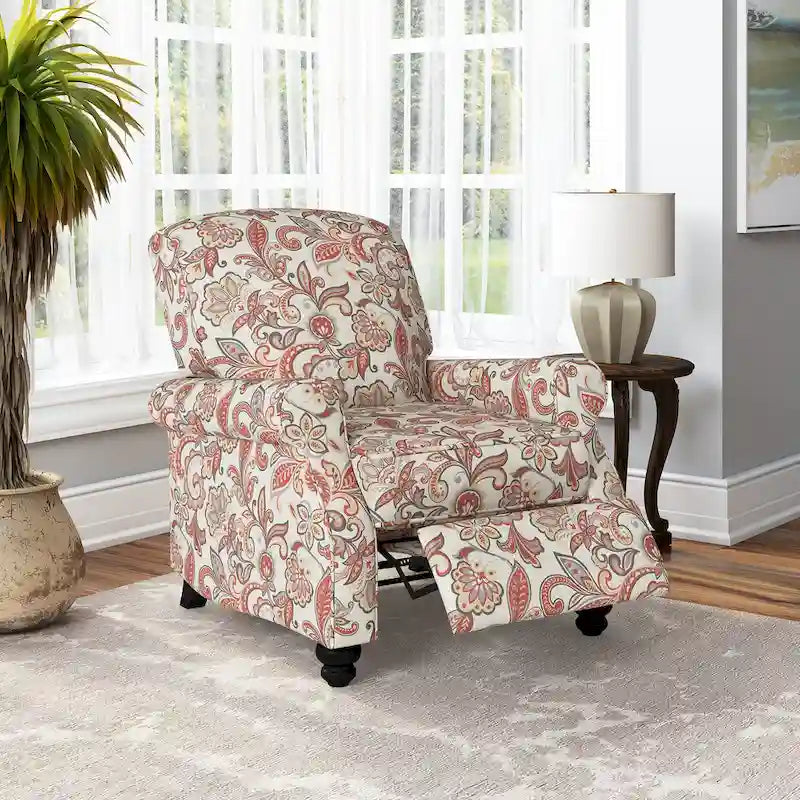 Fauteuil inclinable à pousser – Multicolore, une place