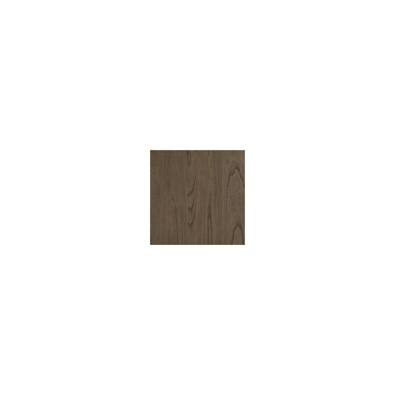 Table basse en placage brun avec 4 tabourets, 40L x 40P x 18H
