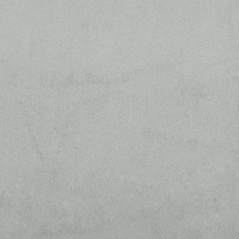 Lit de repos gris clair en velours avec lit gigogne, 2 places