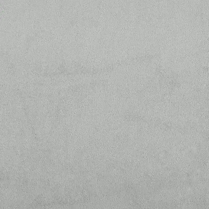 Lit de repos gris clair en velours avec lit gigogne, 2 places