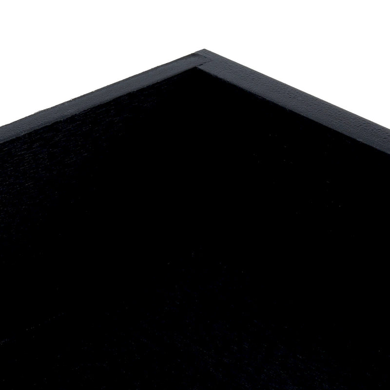 Table basse à étagère inférieure à 2 tiroirs – Blanc vieilli / Gris délavé / Noir / Marron