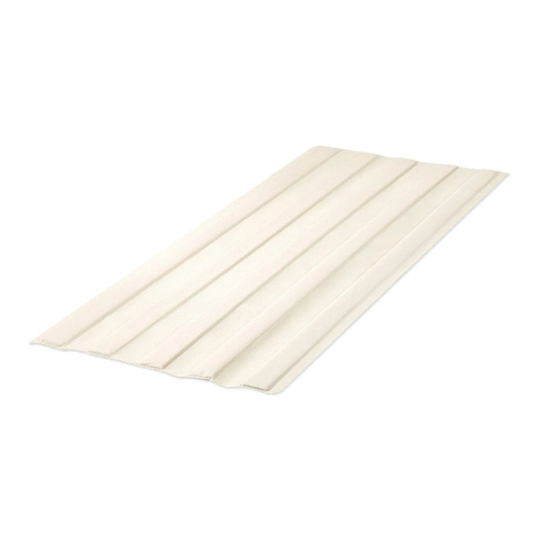 Lattes de lit en bois recouvertes de tissu beige – Lit simple/double/Queen/King, 1 personne
