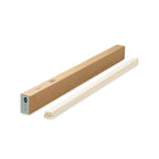 Lattes de lit en bois recouvertes de tissu beige – Lit simple/double/Queen/King, 1 personne