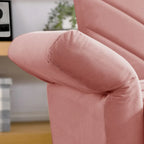 Canapé-lit convertible en velours beige / bleu / noir / gris / rose, dossier inclinable 6 positions, 2-3 places