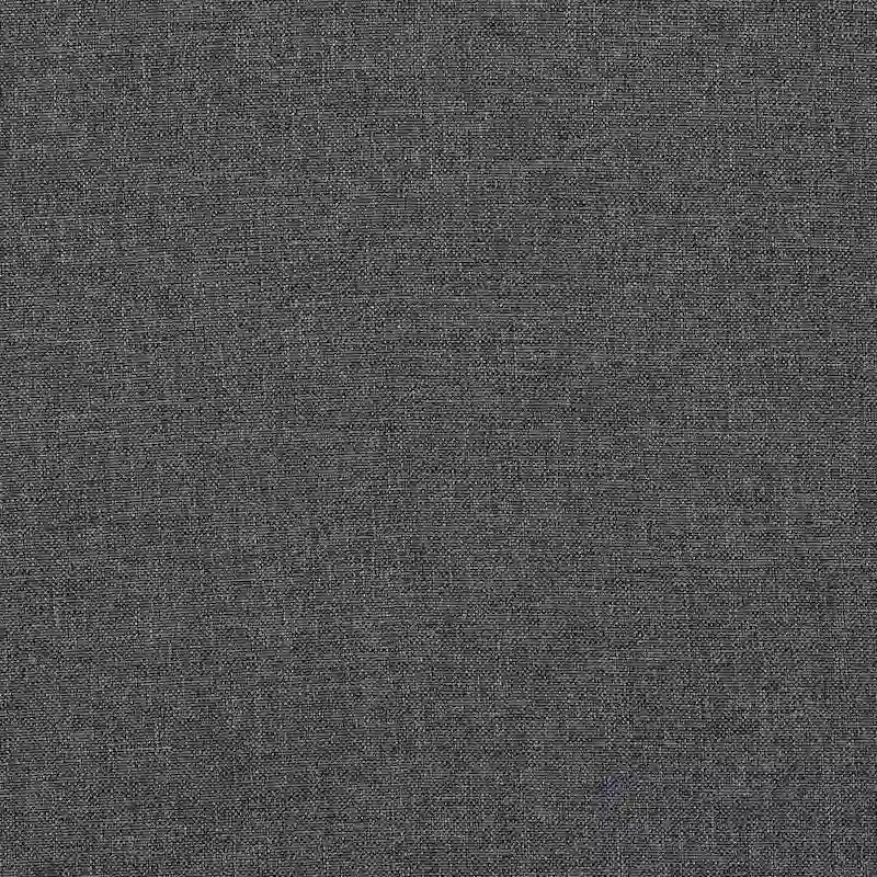 Canapé d'angle en forme de L, gris anthracite / gris foncé, avec méridienne et pouf, 3 places et plus