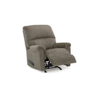 Fauteuil inclinable à bascule, une place, muscade/gris taupe