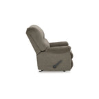 Fauteuil inclinable à bascule, une place, muscade/gris taupe