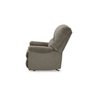 Fauteuil inclinable à bascule, une place, muscade/gris taupe