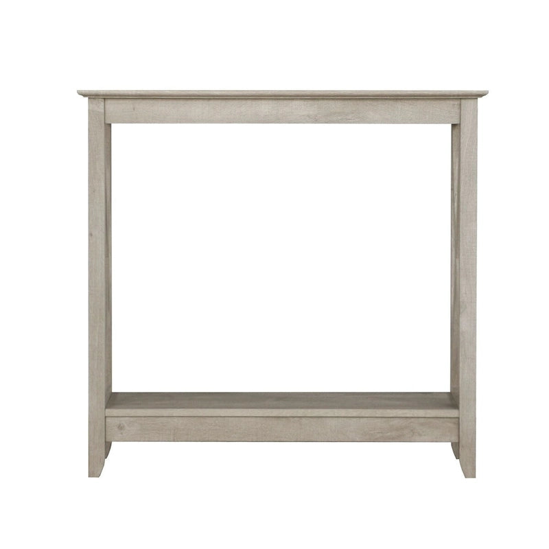 Console de ferme en Chêne Noir / Gris Lavé / Chêne / Blanc / Palissandre, style X