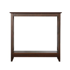 Console de ferme en Chêne Noir / Gris Lavé / Chêne / Blanc / Palissandre, style X