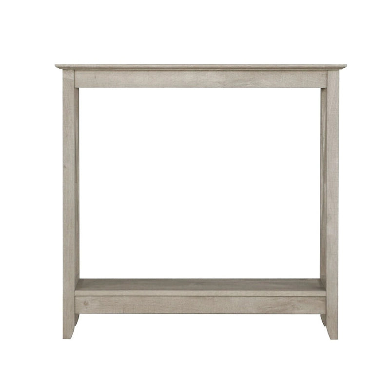 Console de ferme en Chêne Noir / Gris Lavé / Chêne / Blanc / Palissandre, style X