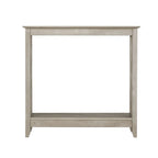 Console de ferme en Chêne Noir / Gris Lavé / Chêne / Blanc / Palissandre, style X