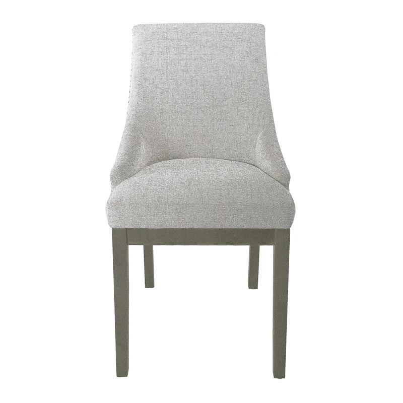 Fauteuil d'appoint baril texturé uni neutre, une place, pieds en bois marron foncé
