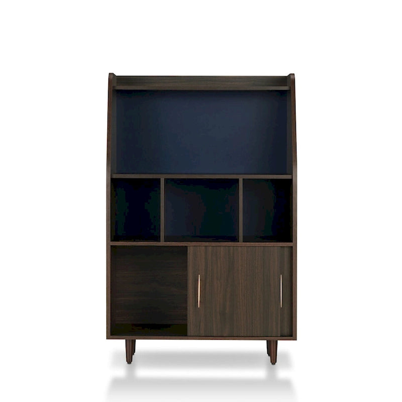 Buffet Wenge contemporain multi-rangements, simple